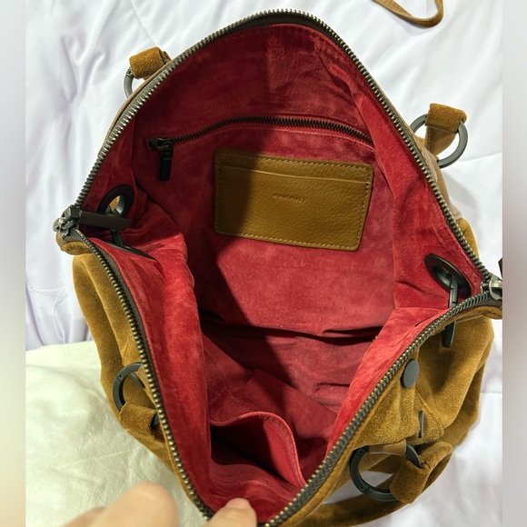 Hammitt Daniel Medium Mahogany Suede - Picture 3 of 6